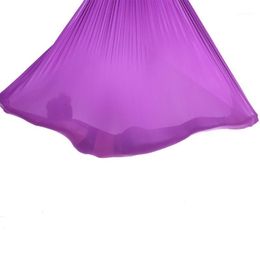 Weerstandsbanden 16 kleuren Gym Thuis Fitness Nylon Aerial Yoga Hammock Anti-Gravity Swing Pilates Riem Body Building Shaping 4m, 5m, 6m, 7m1