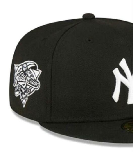 16 couleurs Chapeaux ajustés de baseball pour hommes Classique Bleu Hip Hop New York Noir LA NY Sport Casquettes réglables Chapeau Gris Stitch World Heart 