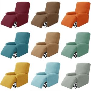 Funda de sofá reclinable de 16 colores, funda elástica para silla de niño perezoso, Protector de asiento antideslizante para mascotas, funda para decoración del hogar 211207