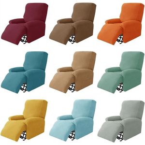 16 Kleuren Fauteuil Sofa Cover Stretch Luie Jongen Stoel Huisdier Anti-Slip Seat Protector Hoes Voor Home Decor 211207222Y