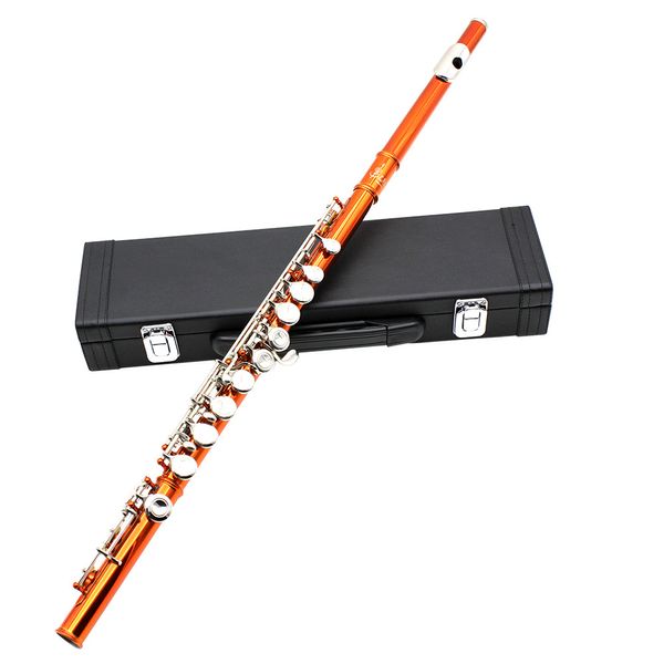 Flauta con llave en C de 16 hoyos para principiantes, niños y estudiantes en una caja
