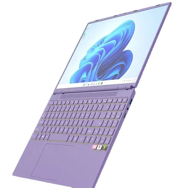 Ordenador portátil N5095 de 16 pulgadas, 12 GB/16 GB de RAM, 1 TB SSD, Win10, Teclado retroiluminado RGB, identificación de huellas dactilares, 5 colores