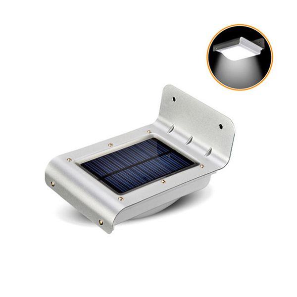 16 lámparas LED solares para césped, luces para paredes impermeables para exteriores, iluminación LED SMD2835 para el hogar, jardín, exteriores, lámpara de pared Solasr crestech