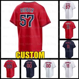 11 Jose Ramirez Baseball Jersey Shane Bieber Guardians Josh Naylor Steven Kwan Emmanuel Clase Cleveland Oscar Gonzalez Andres Gimenez Myles Straw James Karinchak