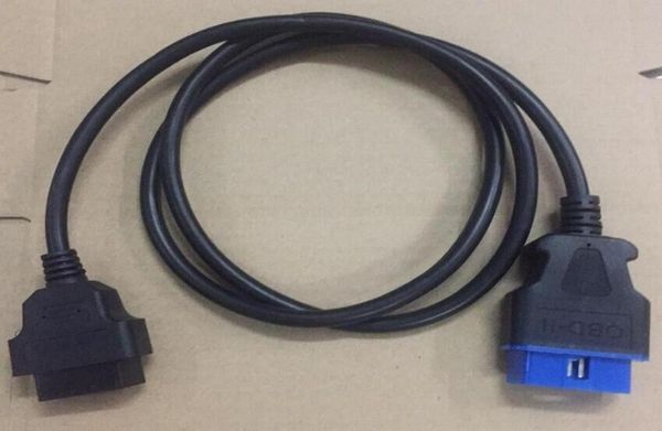 Cable de extensión de 16 pin OBD2 12m OBDII Auto Diagnóstico Herramienta Conector Adaptador de buena calidad PRO3826738