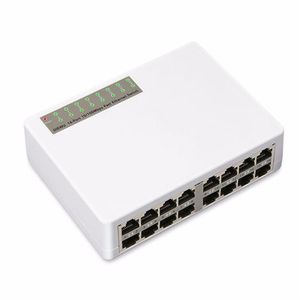 16 poorten Fast Ethernet LAN RJ45 Vlan 10 100 Mbps Netwerk Switch Switcher Hub Desktop PC225D