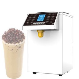 16 Kwantitatieve Fructose Machine Automatische Fructose Dispenser Siroop Dispenser Bubble Thee Winkel Melk Thee Apparatuur