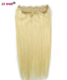 16 "-28" One Piece Set 160G 100% Braziliaanse Remy Clip-in Menselijk Hair Extensions 5 Clips Natural Straight