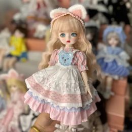 16 Echte Pop JapanGirls Verrassing Kerstcadeau Bjd Volledige Set Meisje Ball Jointed Inclusief Kleding Schoenen Kinderspeelgoed 240311