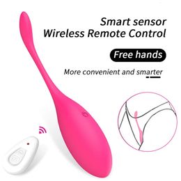 16 velocidad potente control remoto inalámbrico huevo vibratorio para mujeres juguetes sexuales para bolas vaginales femeninas g spot vibrator amor 240402