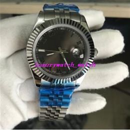 16 Style Black Gray Romen Dial 41mm Automatic 116300 126300 126334 126333 Steel Bracelet Luxury Fashion Men's Watches260a