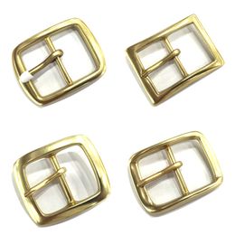 16 style Hight Quanlity rétro échantillon en laiton boucle ceinture boucle en cuivre pur accessoires d'accessoires de 3,5 à 5,5 cm de ceinture