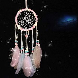 16 Styles Dream Catcher Festival Gift Handmade Half Circle Moon Design Art Crafts Dreamcatcher Feather Hanging Star Home Wall Decoration Ornament F0716