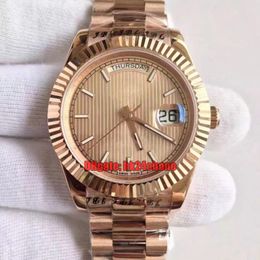 16 stijlen Hoge kwaliteit Horloges 228235 41 mm Dagdatum A2813 Automatische heren Watch Sapphire Mirror Rose Gold Bracelet Gents polshorloges