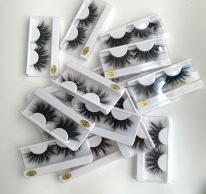 16 stijlen wimpers 25 mm 3D wimpers lange luxe 100 Siberische nertsen fur natuurlijke wreedheid pluizige nep False Eyelash8156097