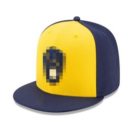 16 estilos más nuevos estilo de verano hip hop Brewerses-snapback sombreros hiphop street gorro hombres hueso gorras planas botín gorras de camionero