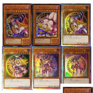 16 estilos Yu Gi Oh New Dark Magician Girl DIY Toys Hobbies Hobby Coleccionables Juego Colección Tarjetas G220311 Drop Entrega Dhgw4