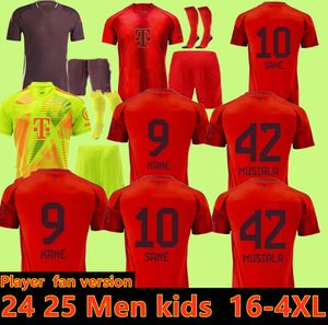 3xl 4xl 24 25 Kane Bayern Soccer Jerseys Sane Kimmich Munich Muller Davies Coman 2024 2025 Home Football Shirt Goretzka Gnabry Mane Jersey Musiala Men Kids Kit 118