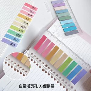 1600 feuilles PAD MEMO ADROFAIRE Transparent Cute Index Stickers Notes Books Bookmark Kawaii Aesthetic Stationery Supplie