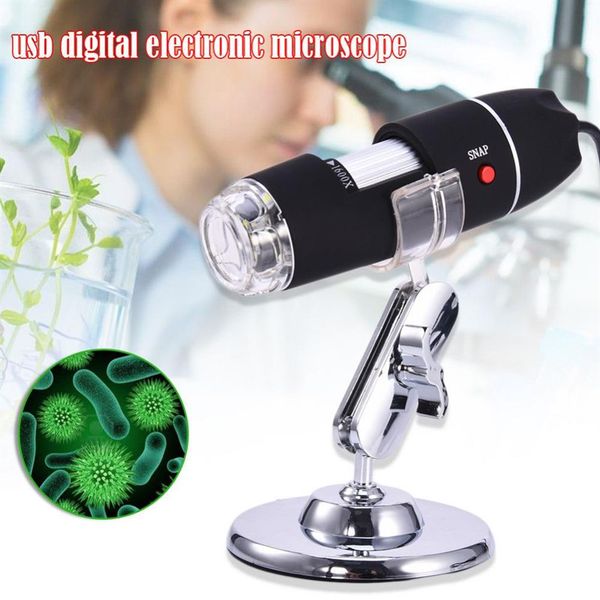 1600X 1000X 500X LED Microscopio digital USB Endoscopio Cámara Microscopio Lupa Electrónica Estéreo Escritorio Lupa microscopios T20052197i