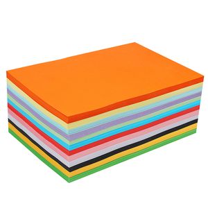 160GSM 100 stks hoge kwaliteit A4 kleurrijk kraftpapier diy handgemaakte kaart bruiloft uitnodigingen ambacht papieren dik karton karton