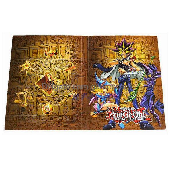 160pcs album Yuh porte-carte livre dessin animé Yu Gi Oh jeu de collectionneurs cahier chargé classeur dossier enfants jouets livraison directe Dhbp1