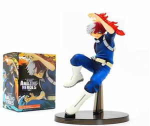 1619 CM My Hero Academia Figure Japon Anime Figurine Midoriya Izuku Deku Bakugou Katsuki Todoroki Figurines PVC Modèle Jouets H07962202