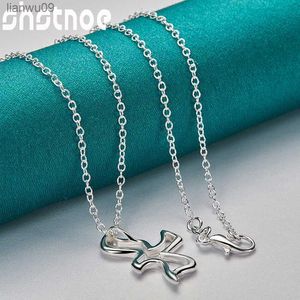 1630 Pouce Oiseau OChain 925 Sterling Silver Pigeon Pendentif Collier Pour Les Femmes De Mariage Fête D'anniversaire De Mode Charme Bijoux Cadeaux L230704