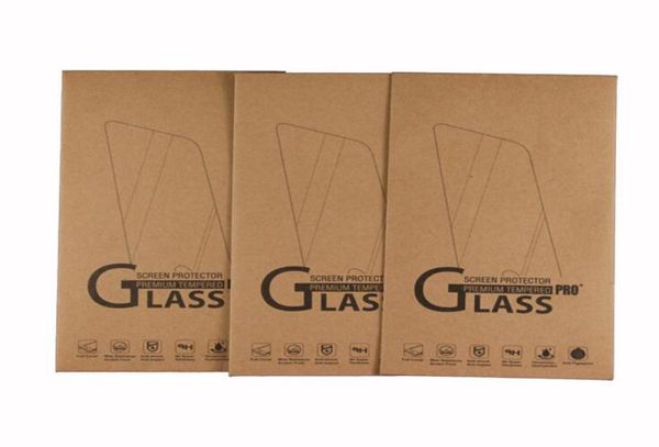 16488 mm Universal Kraft Paper Packaging Boîte de vente au détail pour iPhone X XS Max XR 8 7 6S Samsung S7 S6 Temperred Glass Screen Protector4760429