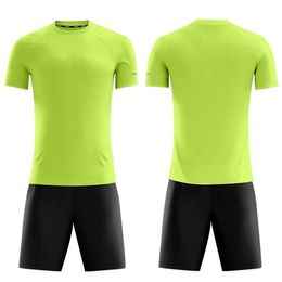 1656778shion 11 ensembles de maillots vierges de l'équipe, personnalisés, le football d'entraînement porte des manches courtes en cours d'exécution avec des shorts 13