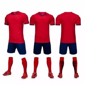 1656778Shion 11 Team Lege Jerseys Sets, Custom, Training Soccer draagt ​​korte mouw met shorts 00008