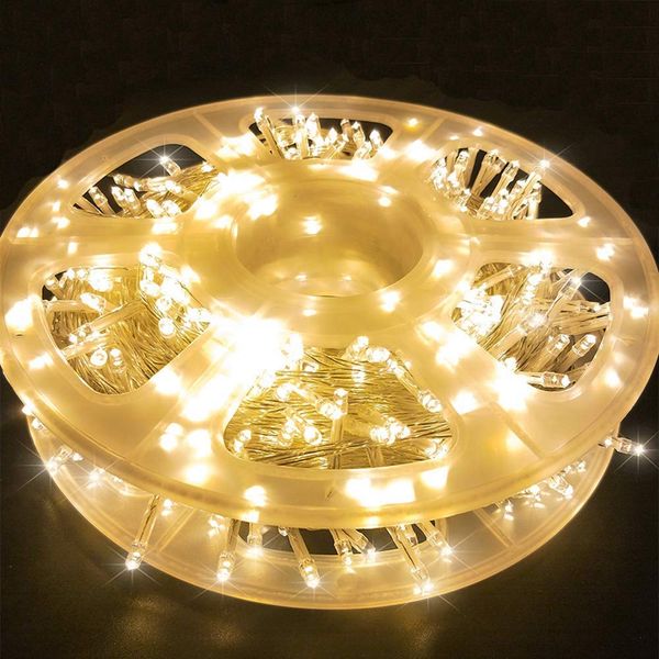 165FT 500LED String Lights LED Starry Fairy Light, Twinkle String Lights Lumières décoratives avec 8 modes 30V Plug in pour mariage, terrasse, portail