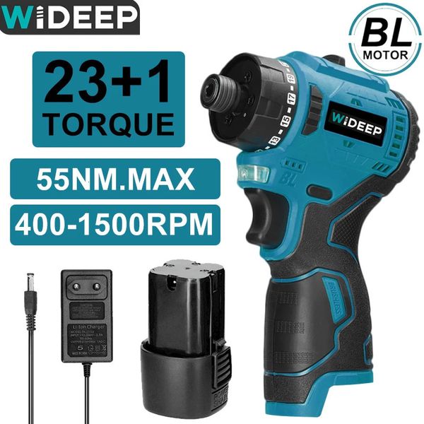 168V Tournevis sans balais Lithium Electric Drill Drill Reccharteable Tool Kit de réparation de l'outil à main 240402