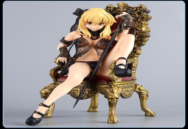 16 cm Fate Stay Night Saber VER Anime Figura Sexy Girl PVC Figura Figura Saber Alter Lingerie Model Doll Toy Primera edición T25853644