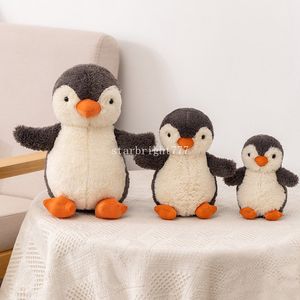 Juguetes de peluche de pingüino suave Kawaii de 16CM para niños, juguetes de peluche, muñeco de bebé, almohada suave, muñecos de peluche, regalo de cumpleaños para novia