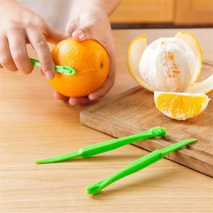 16 cm de largo Tipo Peladores de naranjas Gadgets de cocina Frutas Verduras Herramientas Pelador Parer Jugo de cítricos Dispositivo de pelado Frutas Zesters DBC BH3758