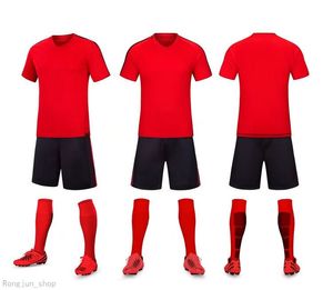 16fashion 11 ensembles de maillots vierges de l'équipe, personnalisés, le football d'entraînement porte des manches courtes en cours d'exécution avec des shorts 0226