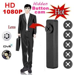 16 GB geheugen 1920x1080 P HD Knop Camera Mini Video Camera Pocket Video Mini DV DVR Home Security Camcorder DVR Draagbare Cam PQ525314y