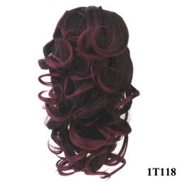 16 inch Body Wave Ponytail Hair Extensions Synthetische Hoge Temperatuur Fiber Trekkoord Haar Paardenstaart voor Vrouwen