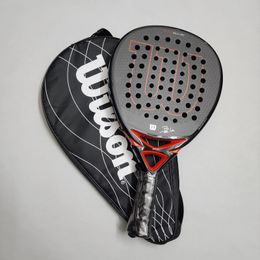 16K 12K 3K Koolstofvezel Padel Racket Lichtgewicht Tennis EVA Materiaal voor Mannen en Vrouwen paddle tennis 240122