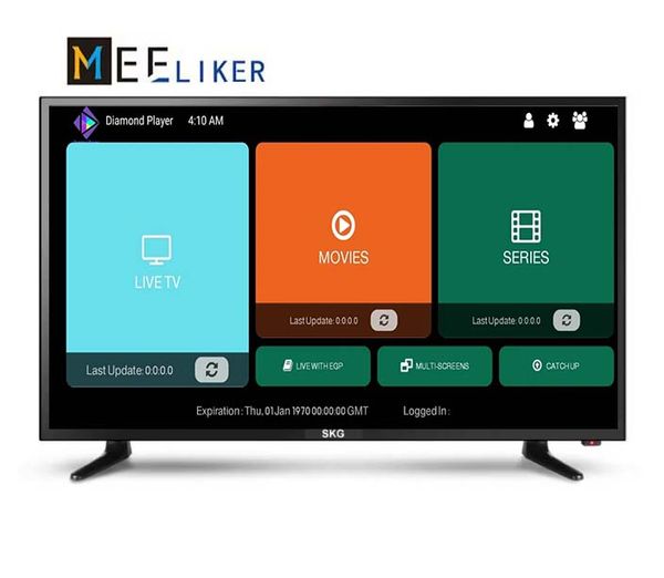 16K 8K 4K HD SD Netherlands Diamond 1 3 6 12 mois Lien pour Android TV Box Média Player Smart TV PC