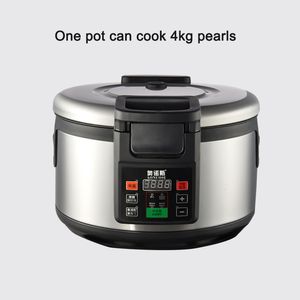 16L Pearl Boiling Cooker Processor Pot Commercial Pearl Cooking Machine Milk Tea Shop Automatic Pearl 110V