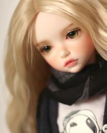 16Lonnie muñeca articulada bjd sd, juguete bonito a la moda para niñas, Mini para maquillaje puntual, resina Premium 240129