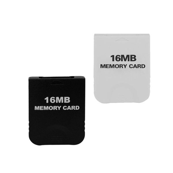 Tarjeta de memoria GC de juego blanco y negro de 16 MB para sistema de consola NGC Gamecube Wii Almacenamiento de alta velocidad ENVÍO RÁPIDO