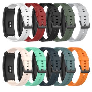 Bracelet en silicone de remplacement de 16 mm pour Huawei Talk Band B6 B3 Smart Watch bandeau Bracelet Bracelet