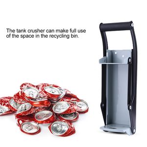 16OZ 500 ml Kunnen Persfles Crusher Metalen Crushers Heavy Duty Opener Smasher Keukengereedschap voor Soda Beer S S 210817