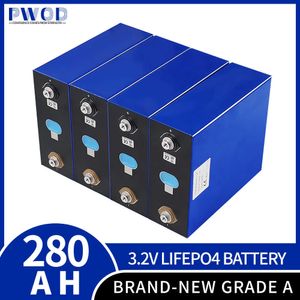 16 pièces 280AH Lifepo4 batterie Rechargeable au Lithium fer Phosphate cellule solaire pour bricolage 12V 24V 48V bateau chariot de Golf RV chariot élévateur