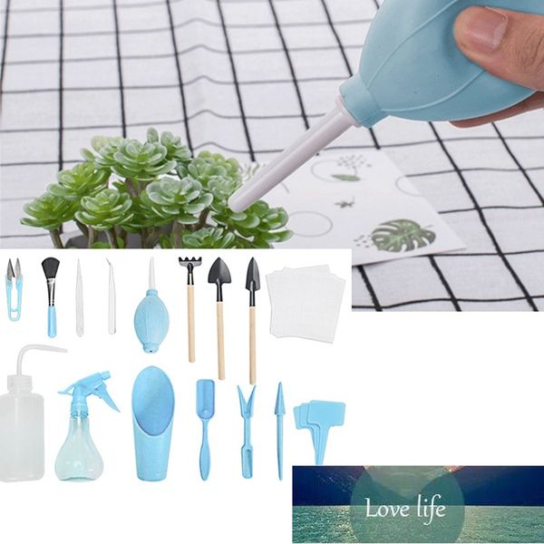 16 pièces/kit fournitures de jardin outils de plantation de plantes succulentes Mini ensemble d'outils à main de jardin pour bricolage outils de plantation de plantes succulentes miniatures en pot prix d'usine conception experte