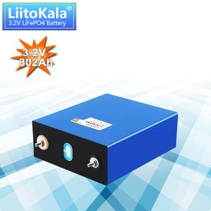 LiitoKala 3.2V 302Ah Lifepo4 Battery 12V 310Ah DIY Solar Panel Power Bank 24V 48V Camping Rechargeable Spare Battery With Busbar