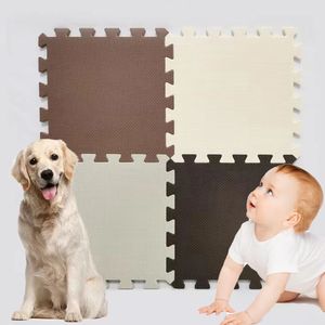 16pcs Speel Mat Childrens Carpet Foam Playmat Activity Puzzle Mat Toys Tapijt Eva Matten geluid isolerend pad 240325